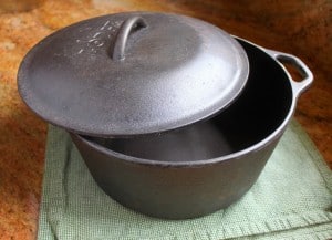 Lodge cast iron pot