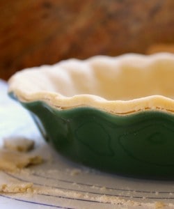 Pie pastry in under a minute recipe
