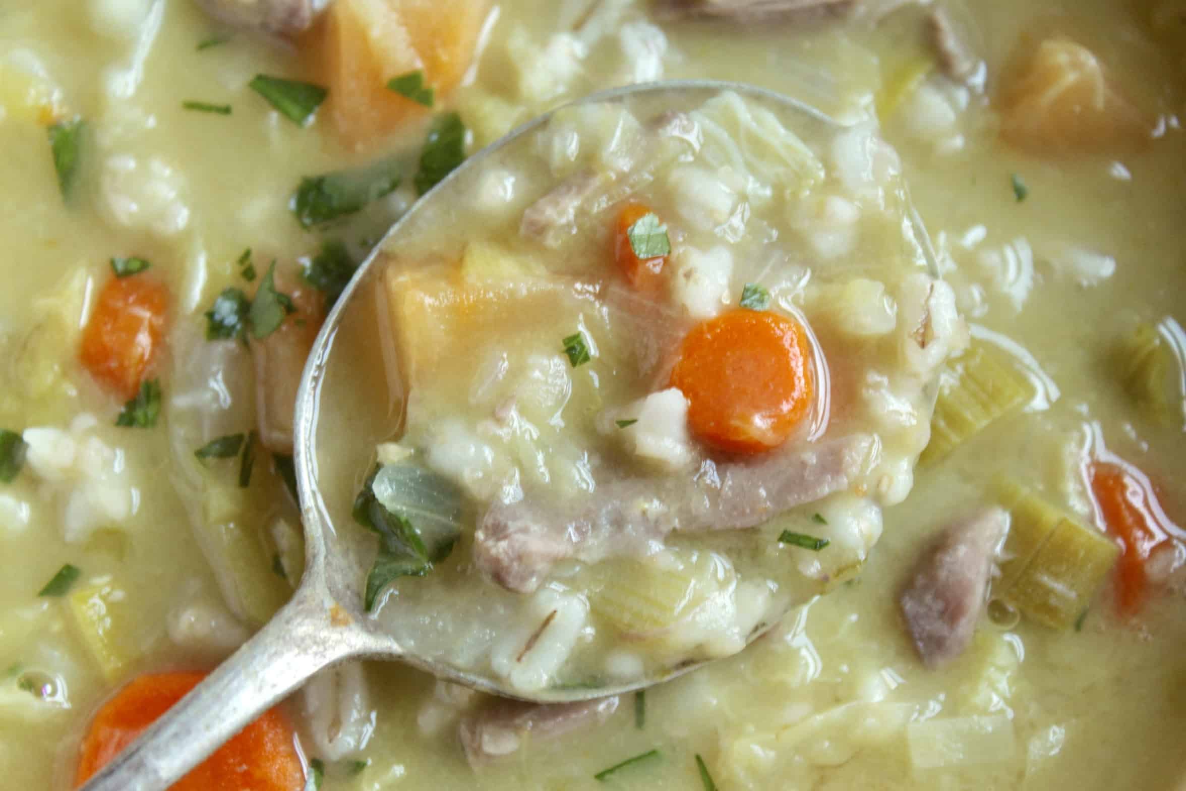 spoonful of Scotch broth