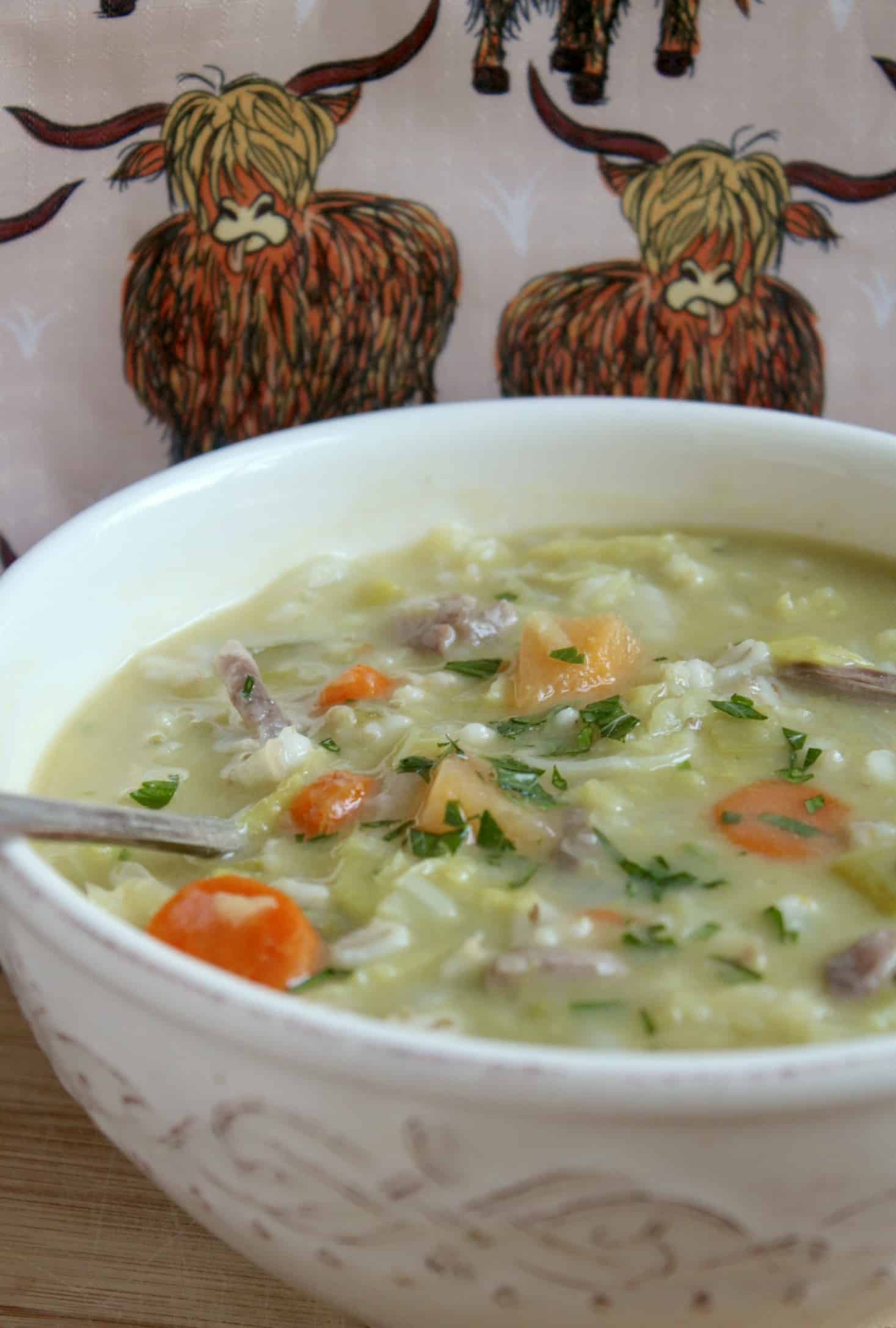 bowlful of Scotch broth