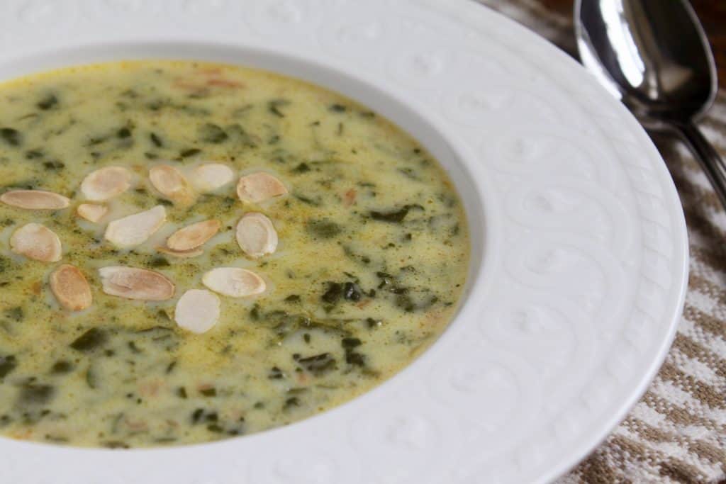 spinach soup