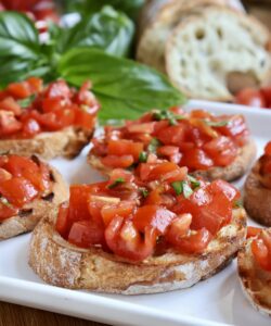 bruschetta toasts