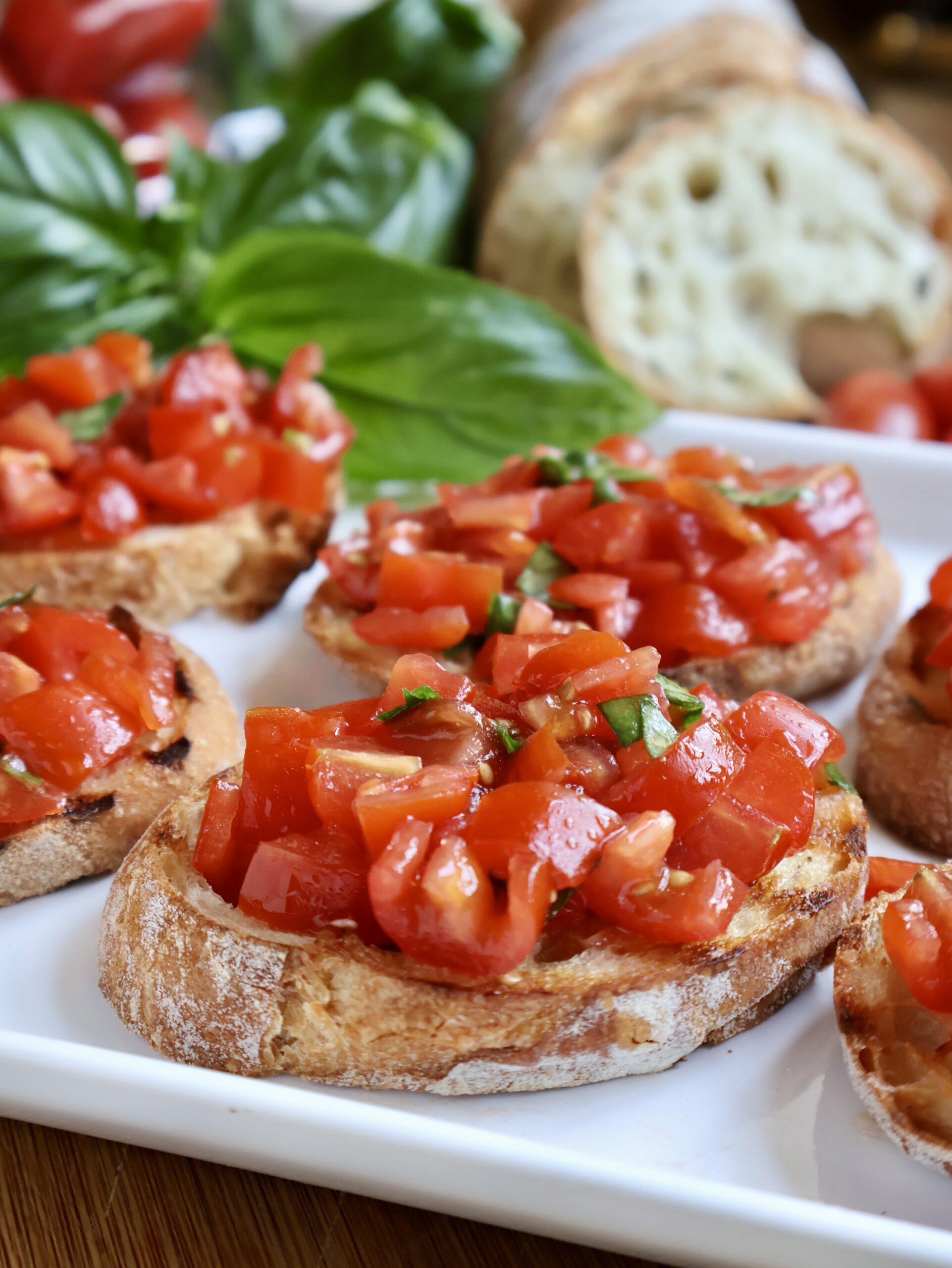bruschetta toasts