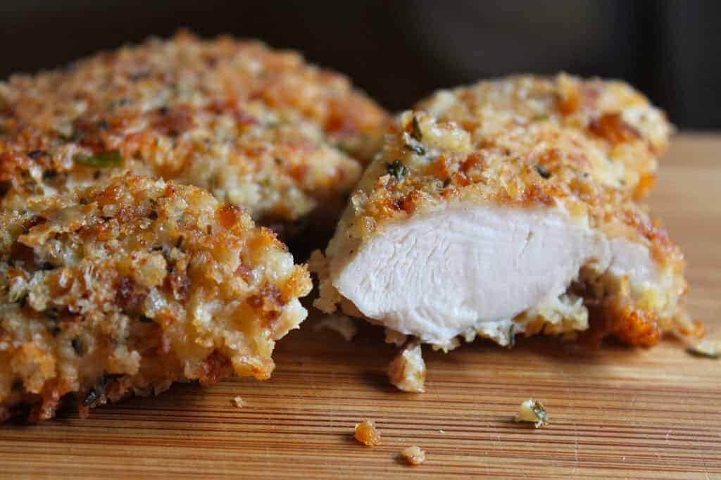 Homemade Breaded Chicken Tenders using homemade breadcrumbs