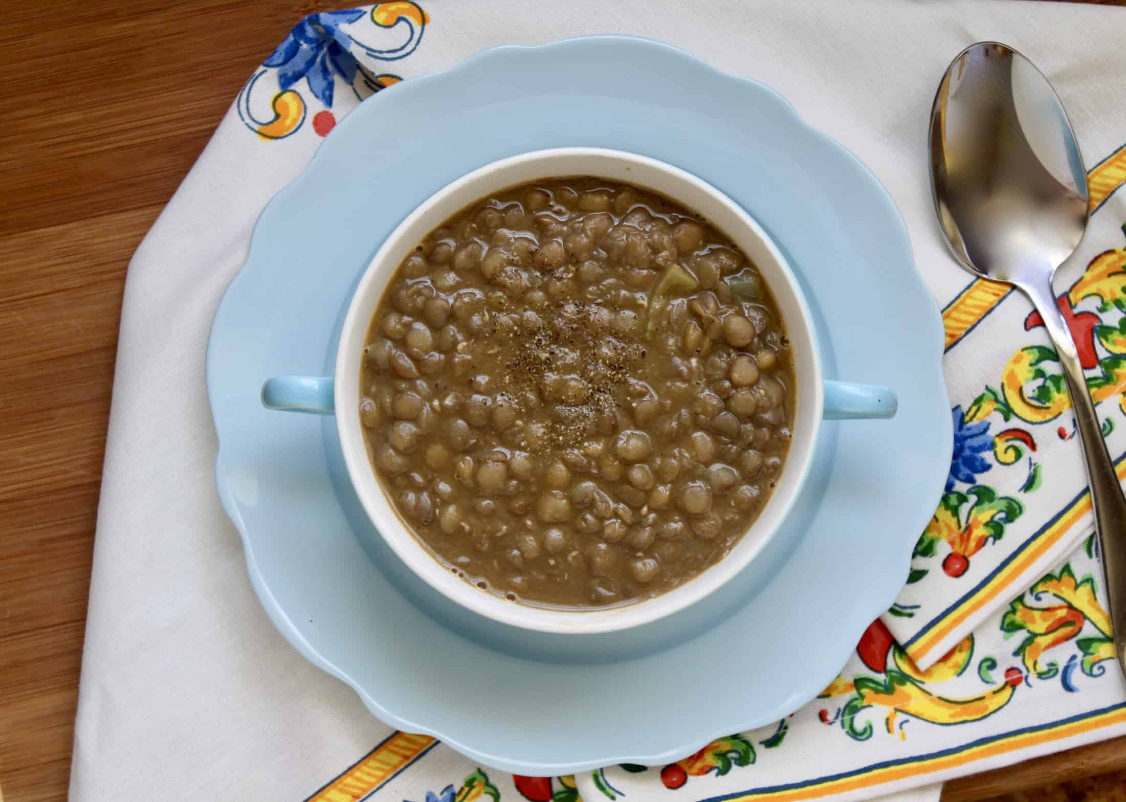 5 Minute Lentil Soup