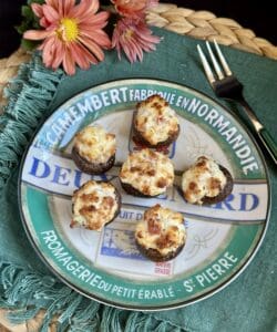 cream cheese stuffed mushrooms