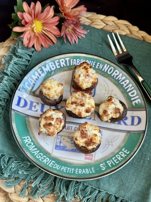 cream cheese stuffed mushrooms 