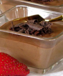 Chocolate Mousse (freeze for Gelato!)