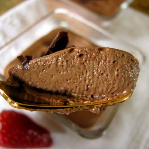 Chocolate Mousse (freeze for Gelato!)