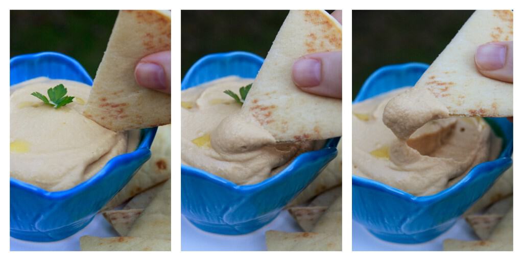 hummus collage