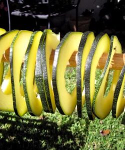 How to dry zucchini or marrow