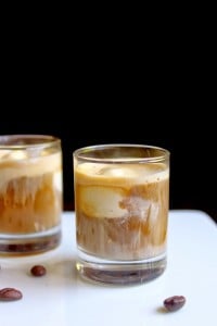 Affogato al caffe