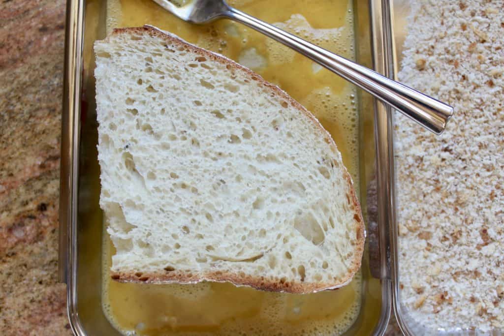 Grilled cheese with red pepper
