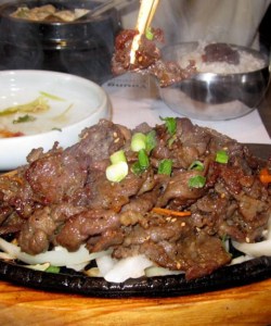 Korean bulgogi BBQ
