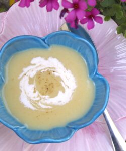 Leek and potato soup