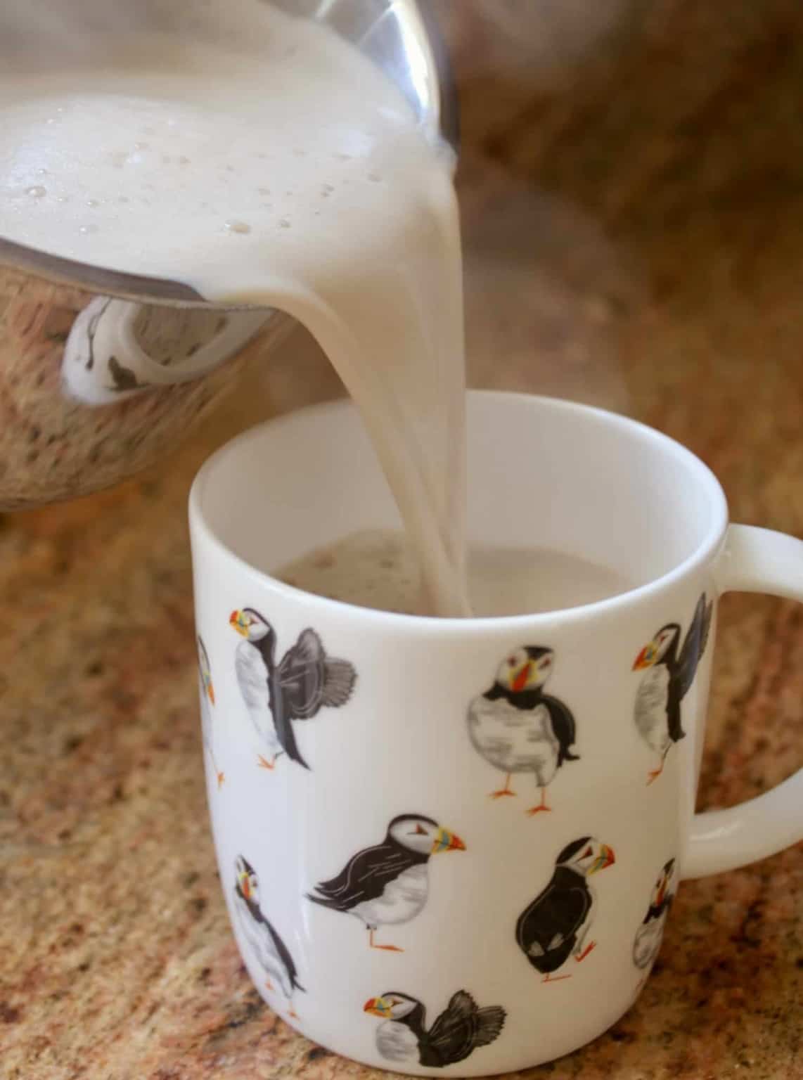 Orzo Coffee Substitute (Barley Drink) & Toast and Orzo (for Children