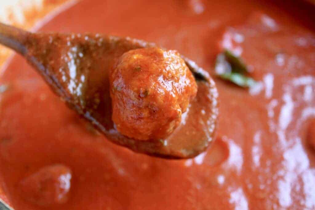meatball in tomato sauce