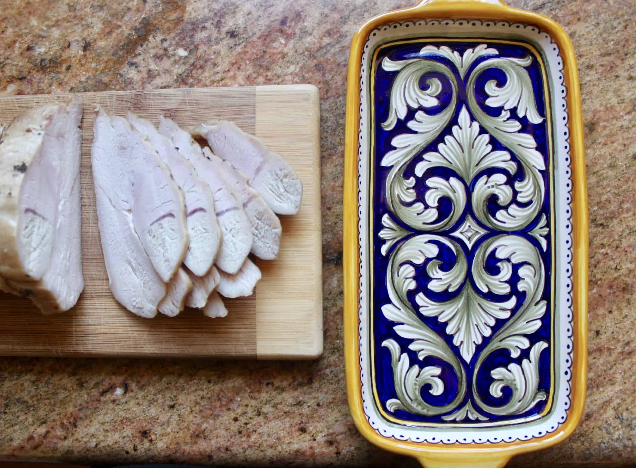 sberna plate with turkey