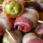 Bacon wrapped Olives