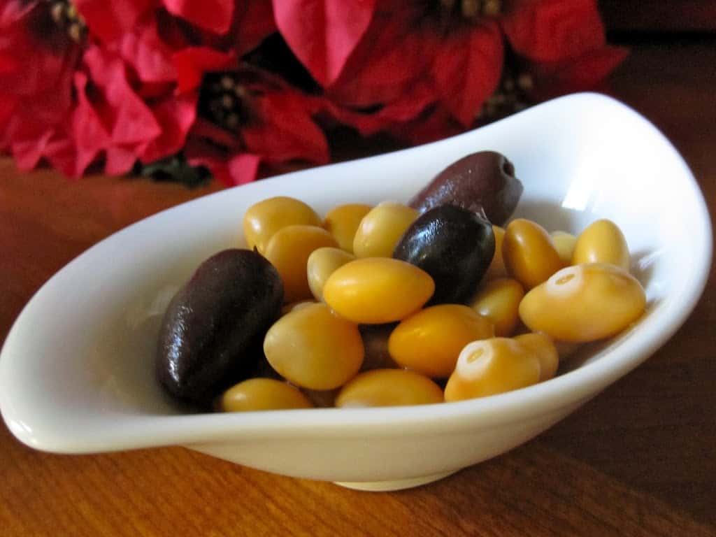 lupini with olives