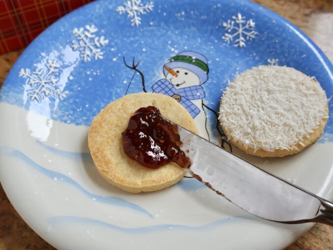adding jam