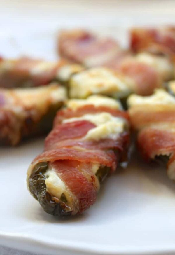 jalapeno poppers on a plate