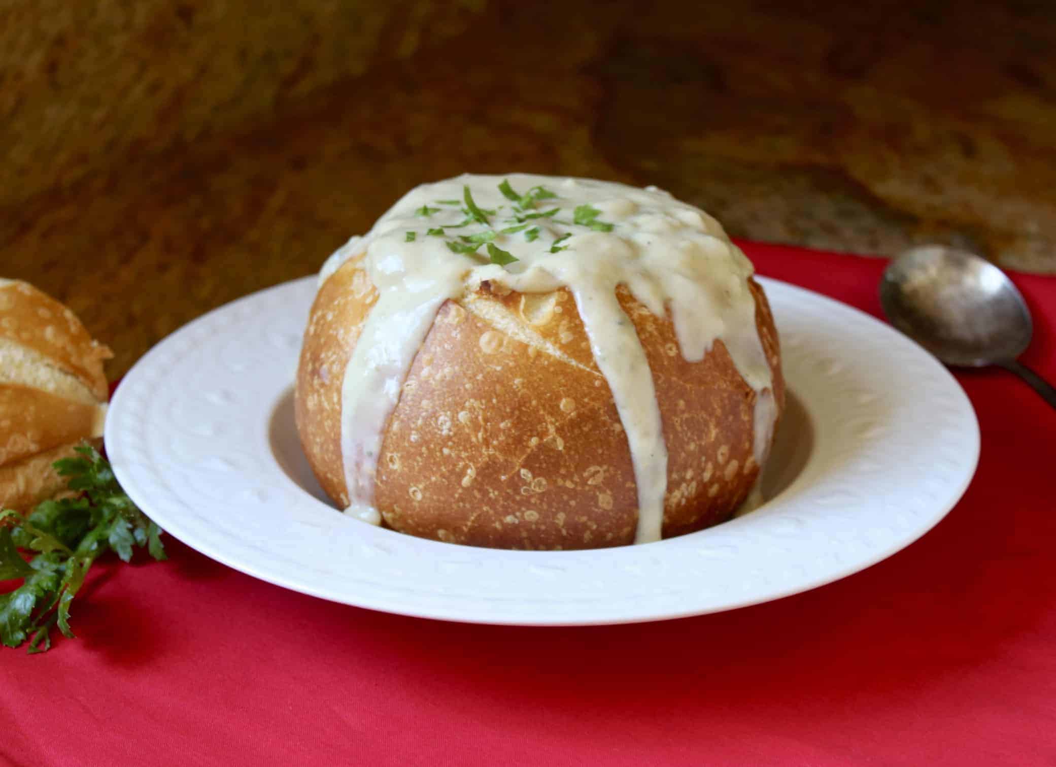 Sourdough bread with the bread bowl, Recipe