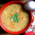 Scottish Red Lentil (and Barley) Soup