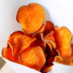 Oven Baked Sweet Potato Chips (Crisps) & a Culinary Bucket List for 2013