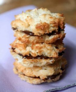 Coconut Macaroons with Chocolate