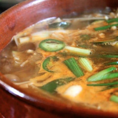 Korean Bean Paste Soup