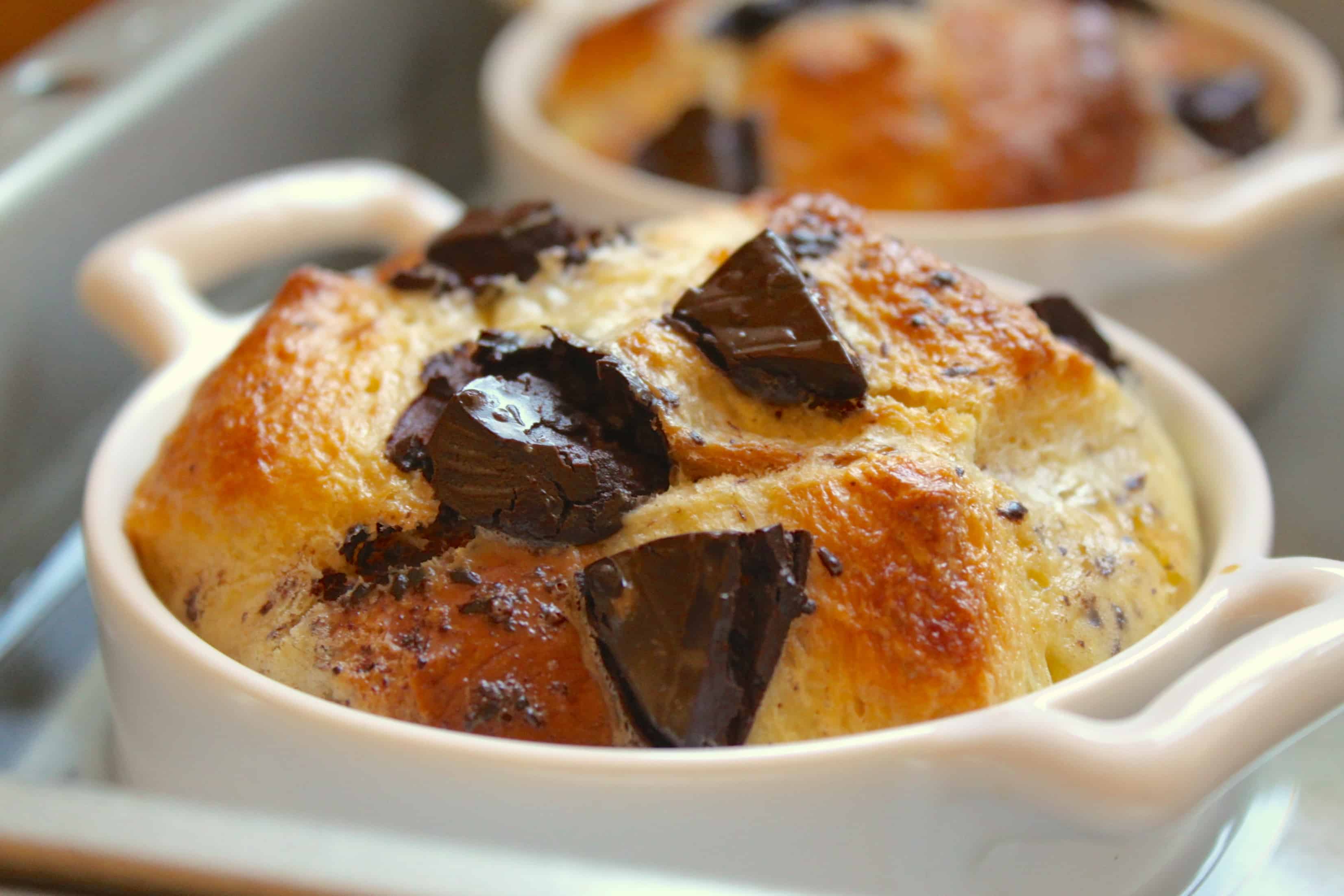 Chocolate Orange Jaffa Cake Bread Pudding