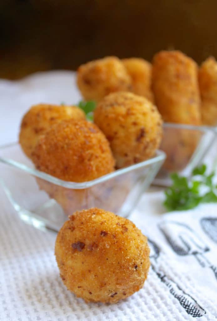 Deep fried cheap mashed potatoes