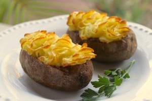 Shepherd's Pie baked Potatoes