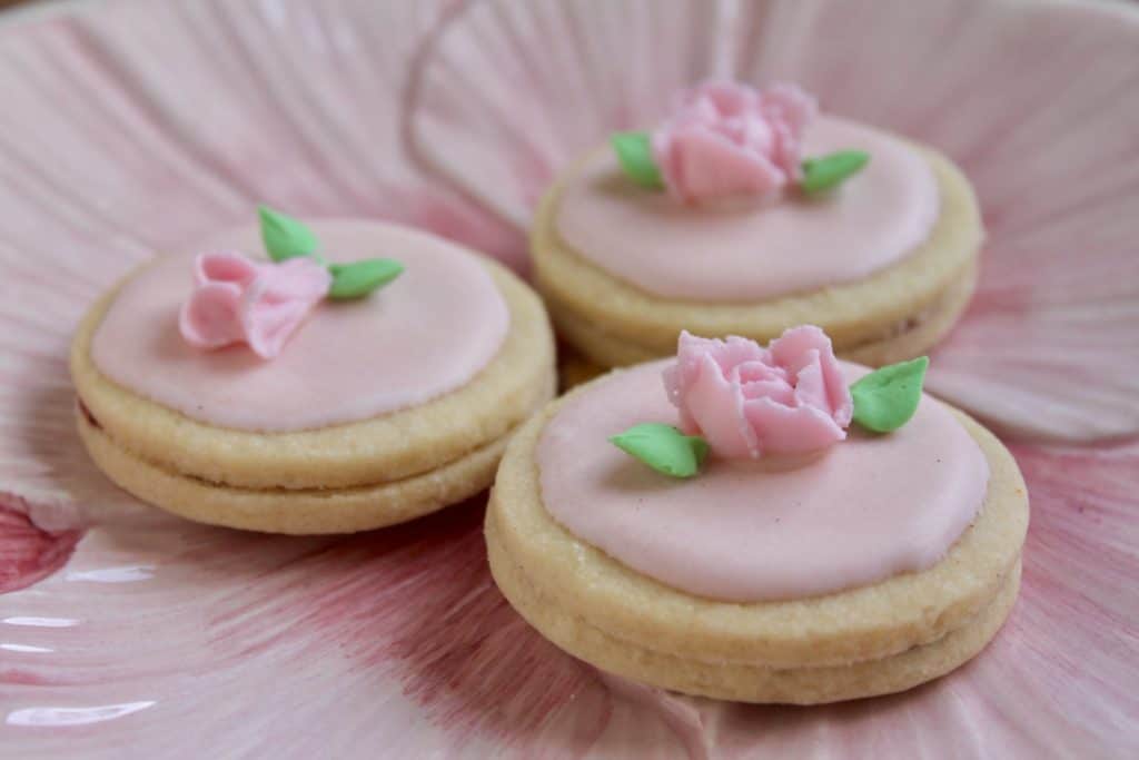 flower Easter cookies