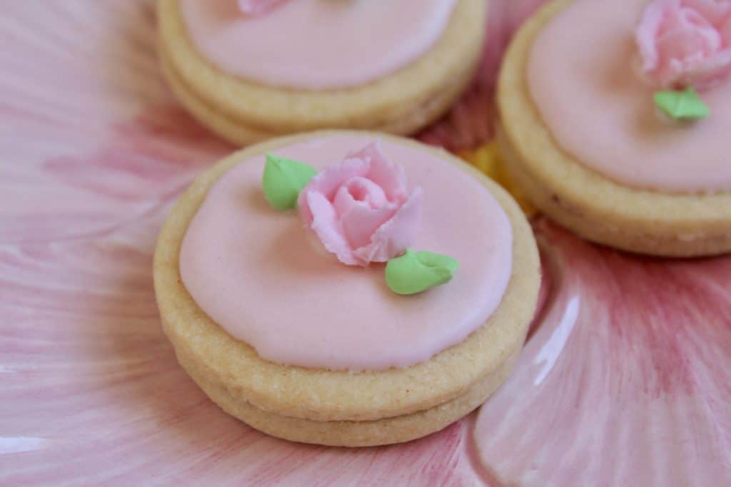 flower Easter cookies