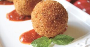 arancini di riso sicilian rice balls