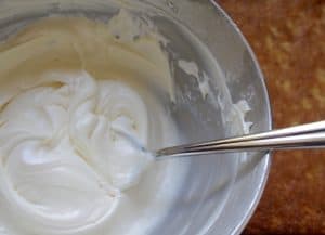 Cream cheese buttercream frosting