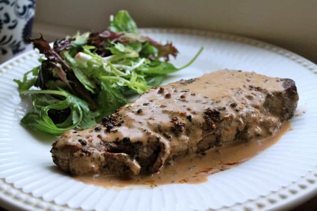 Steak au Poivre (Peppered Steak) - A Luxury Mid-Week Meal in 15 Minutes ...