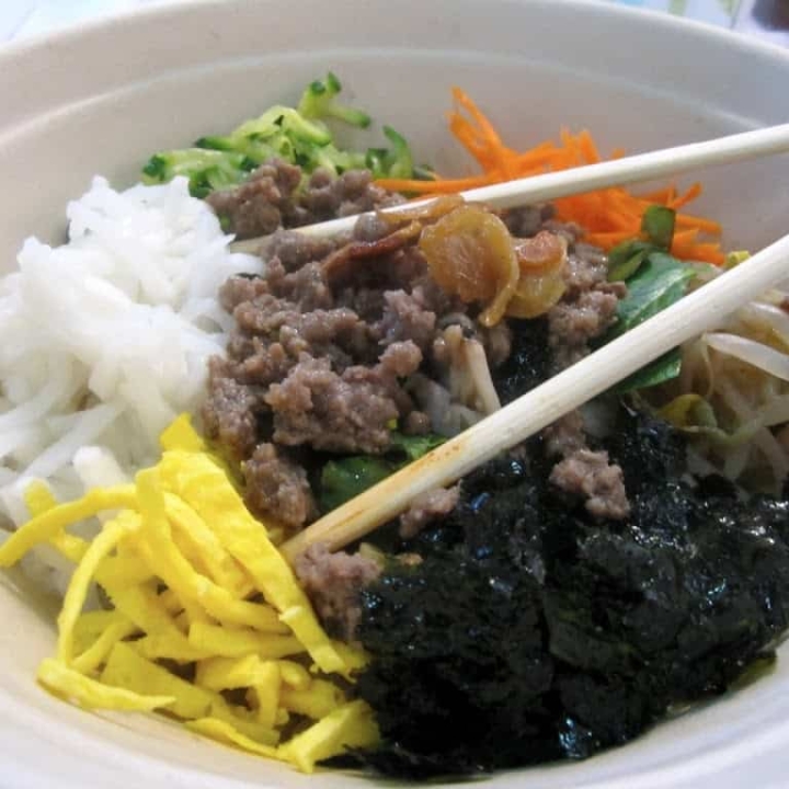 bibimbap bowl tutorial korean bbq asian food