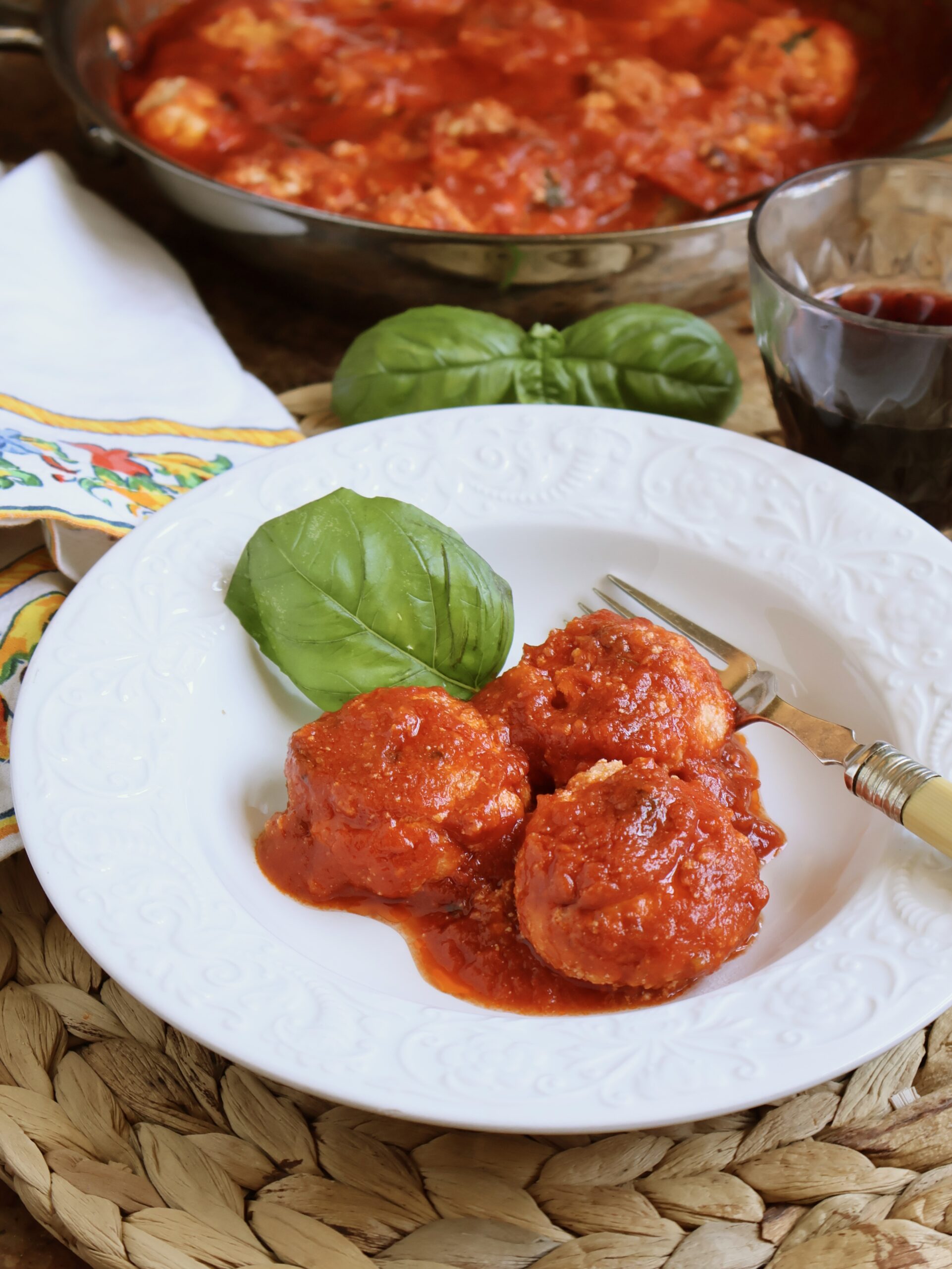 ricotta gnudi with wine hero