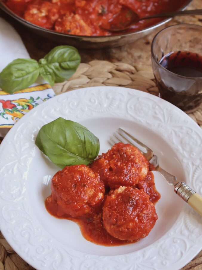ricotta gnudi with basil