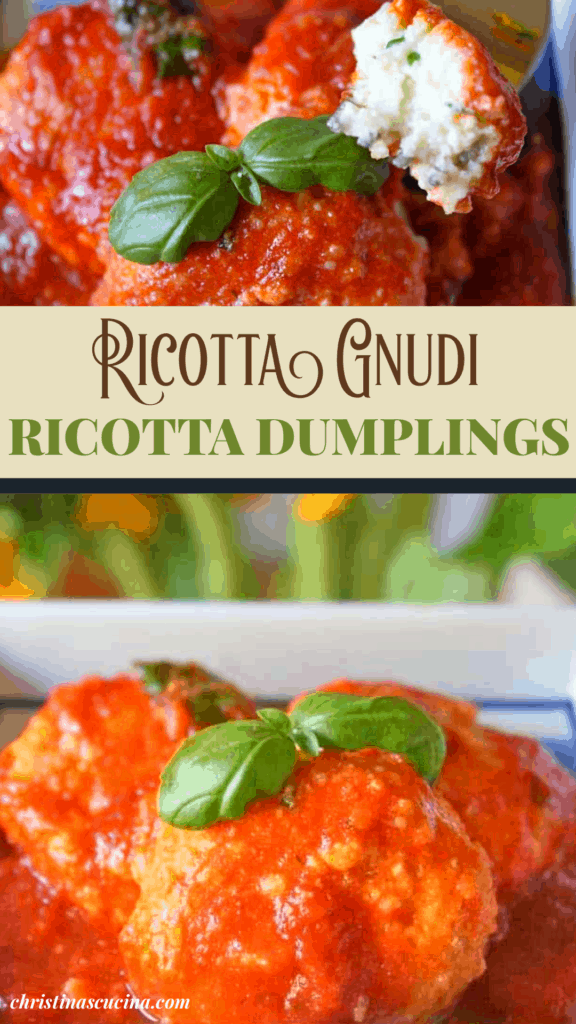 Ricotta gnudi pin