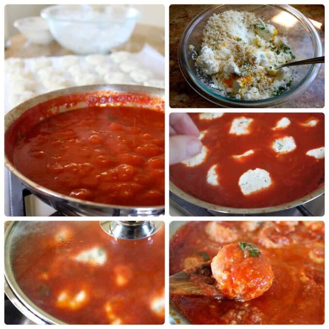 Italian ricotta dumplings with tomato sauce recipe how to make authentic