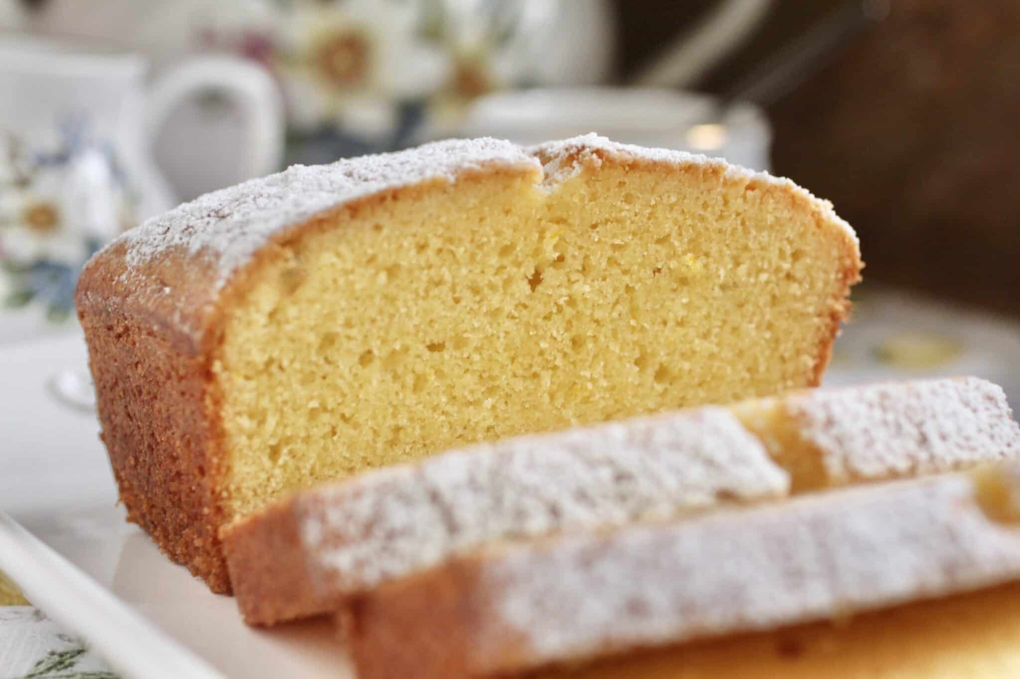 Copycat Starbucks Iced Lemon Pound Cake (But Healthier) - European Food ...