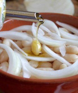 Italian Cannellini bean salad