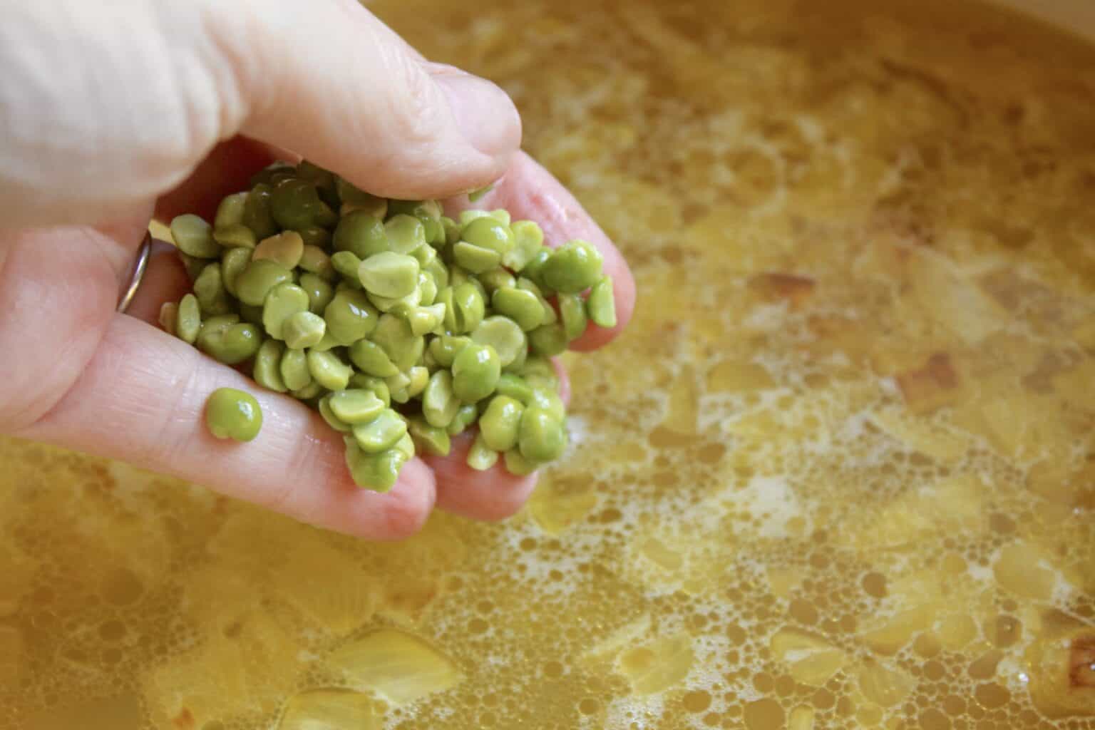 Split Pea Soup (without Ham) Quick and Easy Christina's Cucina