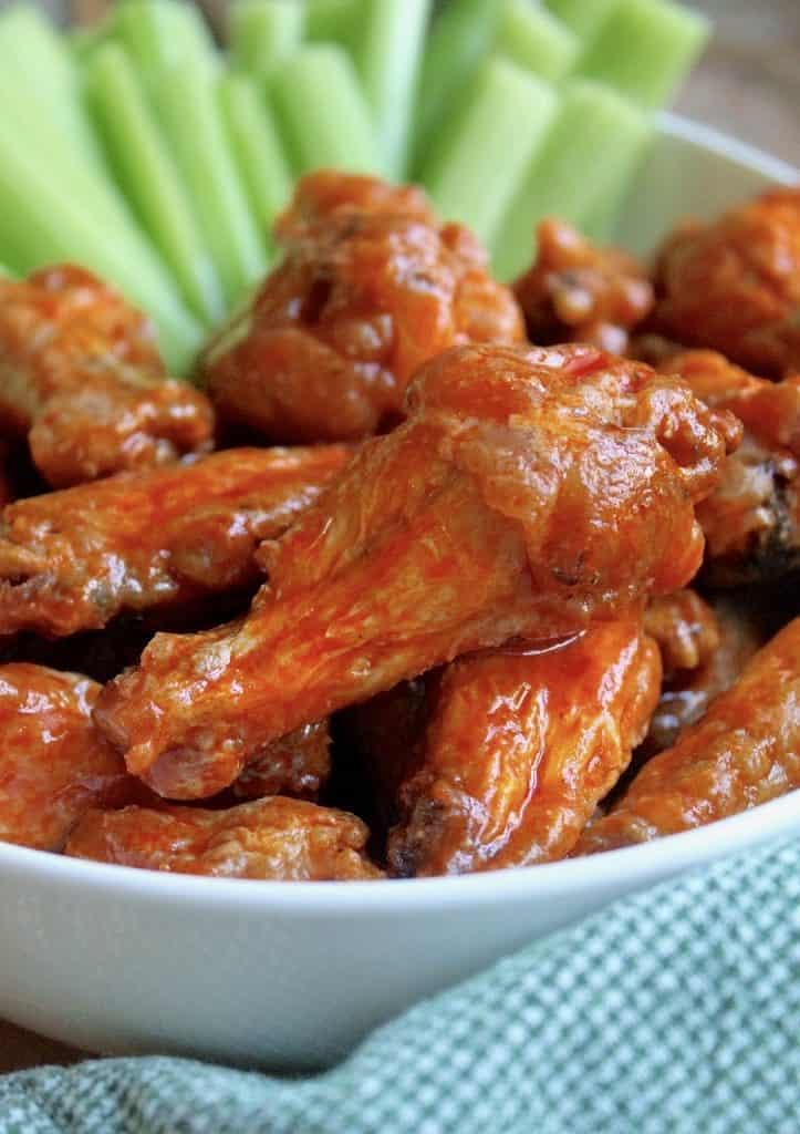 No fry hot wings (Buffalo Wings)