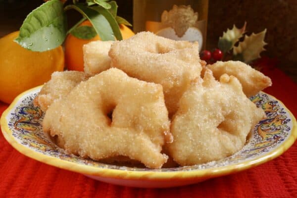 Zeppole or Frittelle Italian Christmas Eve Donuts