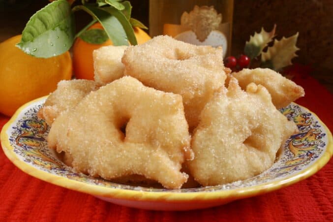 Zeppole or Frittelle Italian Christmas Eve Donuts